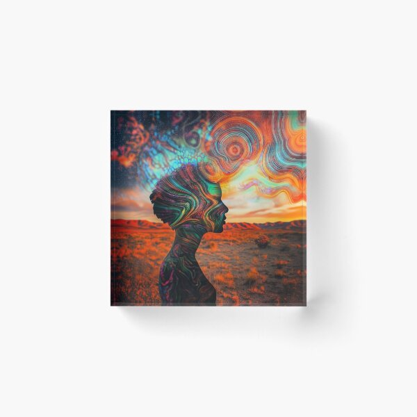 Item preview, Mind Bending Desert Silhouette designed and sold by MongLongStudio.