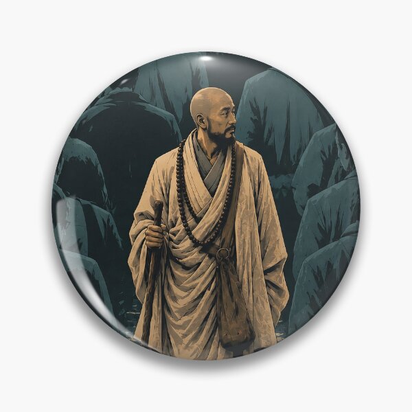 Item preview, The Way Through – Walking Monk in a Crowded World designed and sold by SacredLensV.