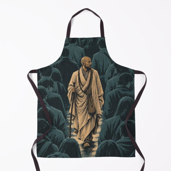 Item preview, The Way Through – Walking Monk in a Crowded World designed and sold by SacredLensV.