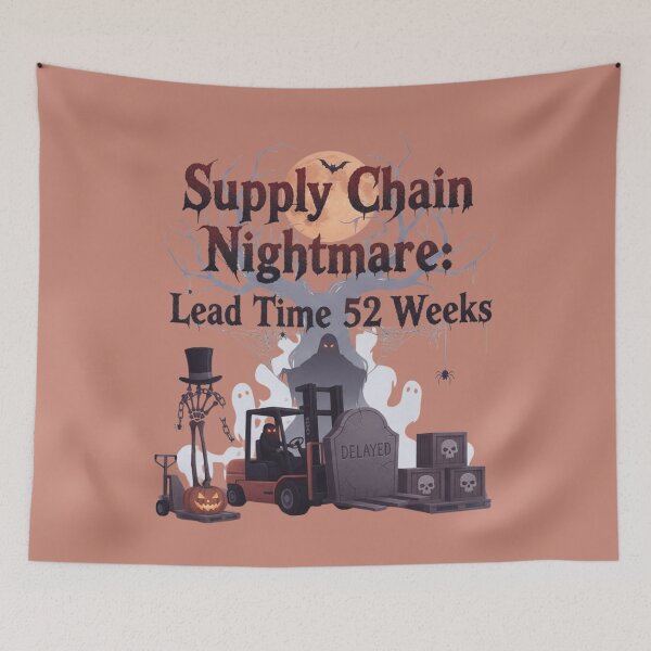 Item preview, Supply Chain Lead Time 52 Weeks Graphic designed and sold by Exquisite Design Studio „Paculówka”.