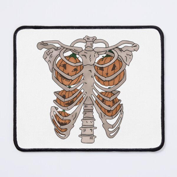 Item preview, Pumpkins in a rib cage  designed and sold by Artistkhg.