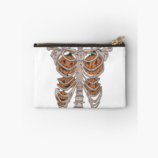 Item preview, Pumpkins in a rib cage  designed and sold by Artistkhg.