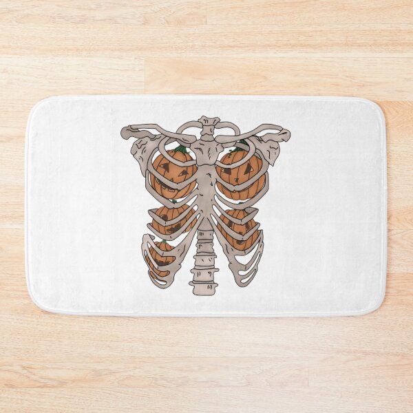 Item preview, Pumpkins in a rib cage  designed and sold by Artistkhg.