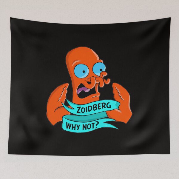 Item preview, Zoidberg Why Not Orange Alien designed and sold by CoconutBoys.