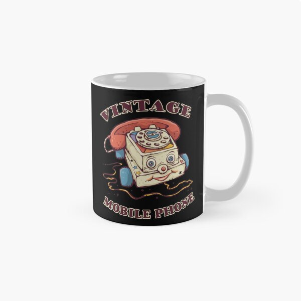 Item preview, Vintage Toy Mobile Phone Retro Cartoon Art designed and sold by Deliachmidt.