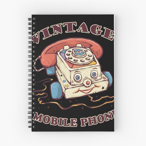 Item preview, Vintage Toy Mobile Phone Retro Cartoon Art designed and sold by Deliachmidt.