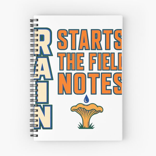 Item preview, Rain Starts The Field Notes designed and sold by aihrgdesign.