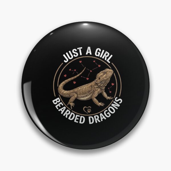 Item preview, Just a Girl Who Loves Bearded Dragons Reptile Lover Design designed and sold by Ostericaimusa.
