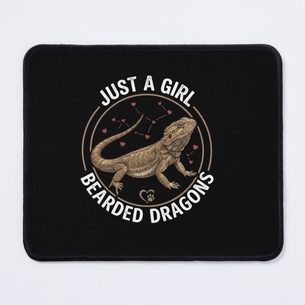 Item preview, Just a Girl Who Loves Bearded Dragons Reptile Lover Design designed and sold by Ostericaimusa.