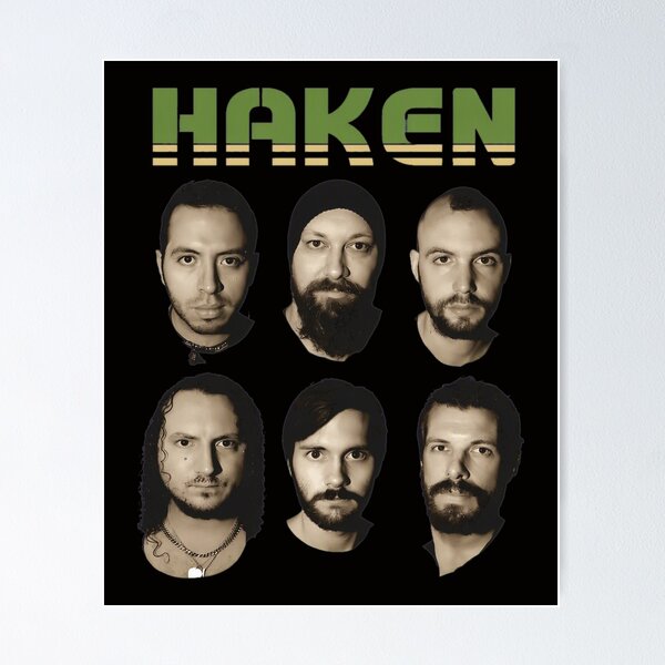 Item preview, HAKEN Band  designed and sold by CoconutBoys.
