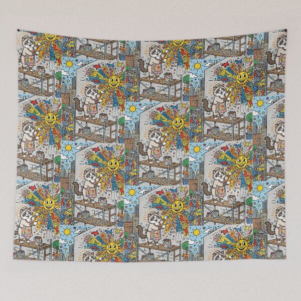 Item preview, Ragdoll Mosaic Artist designed and sold by PictoVibe.