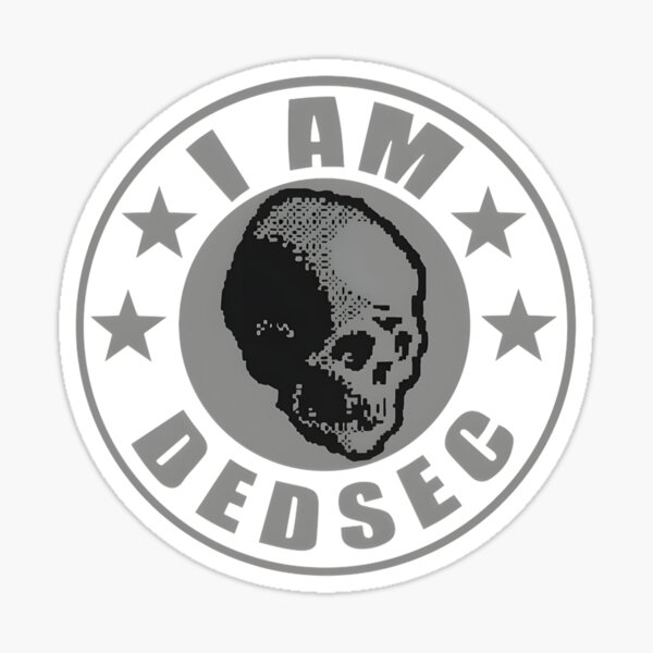 Item preview, I Am DedSec Cyberpunk Hacker Digital Revolution Design designed and sold by G00dB0ys.