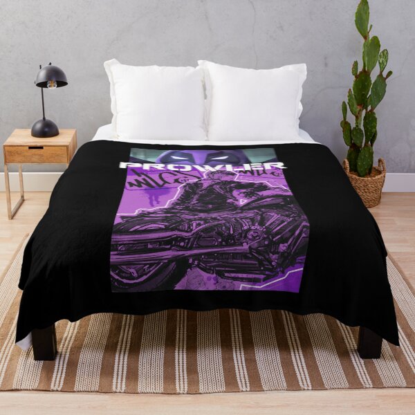Item preview, Urban Prowler Motorcycle Rider Graffiti Art designed and sold by Deliachmidt.
