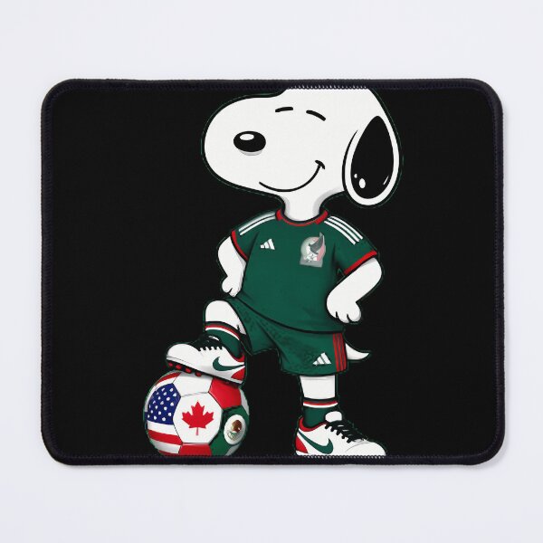 Item preview, Worldcup 2026 Mexico Team Funny Snoopy Soccer Play designed and sold by shopNow91.