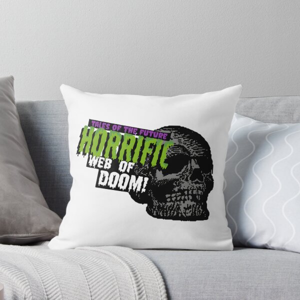 Item preview, Horrific Web of Doom Dark Spooky Spider Web Illustration designed and sold by G00dB0ys.