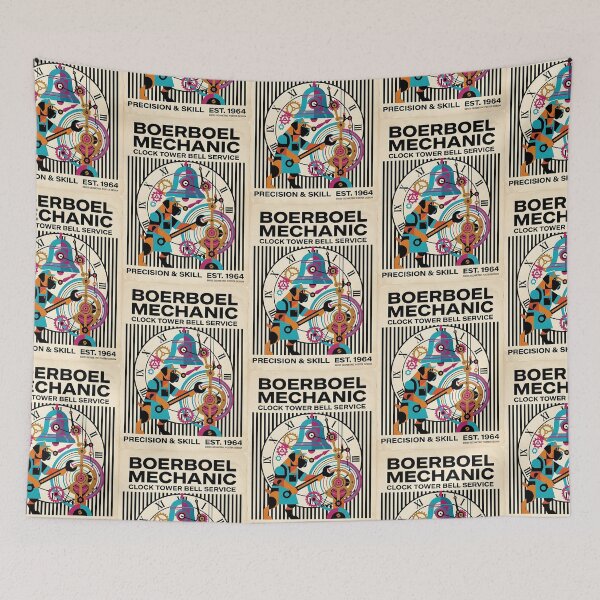 Item preview, Boerboel Clock Mechanic designed and sold by PictoVibe.