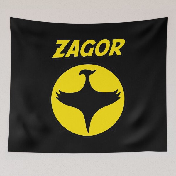 Item preview, Zagor Hero Bird Emblem Comic Design designed and sold by Deliachmidt.