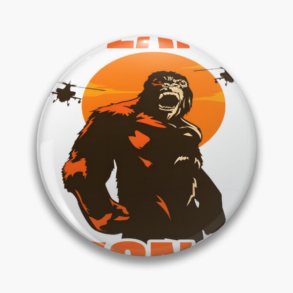 Item preview, Epic Neon Style Godzilla vs Kong Battle Illustration designed and sold by KoPlexiss.