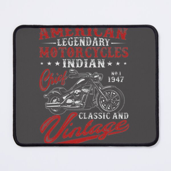 Item preview, American Legendary Indian Chief Motorcycle Classic Vintage Design for Enthusiasts and Riders designed and sold by PetitRenard.