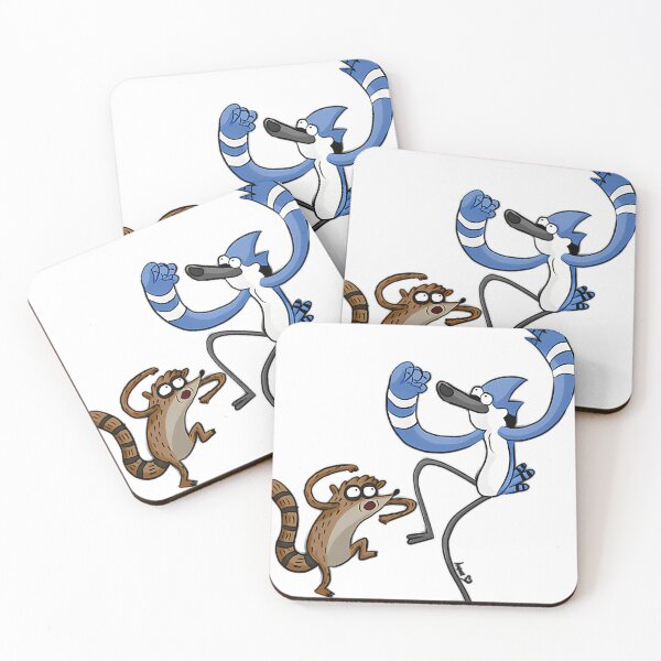 Item preview, Rigby And Mordecai designed and sold by Noma-Textile.