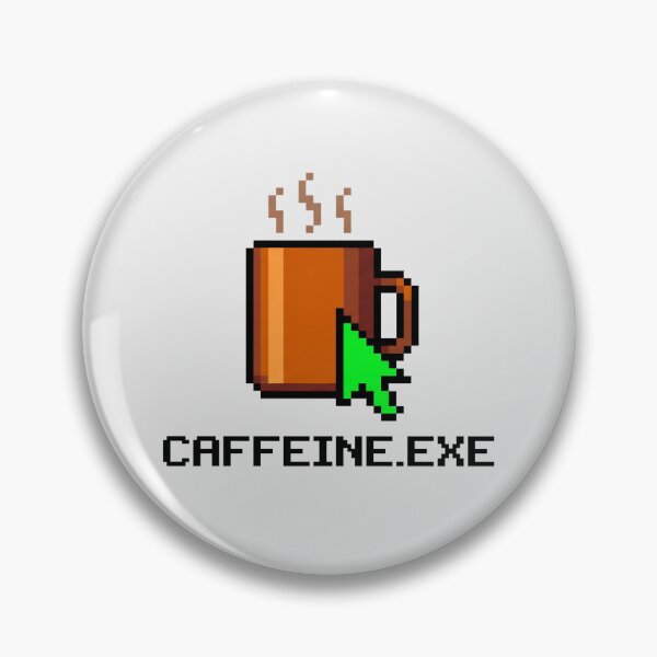 Artikelvorschau, Caffeine.exe Pixel Art Programmer Coffee Design entworfen und verkauft von pattman.