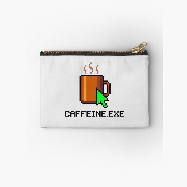 Item preview, Caffeine.exe Pixel Art Programmer Coffee Design designed and sold by pattman.