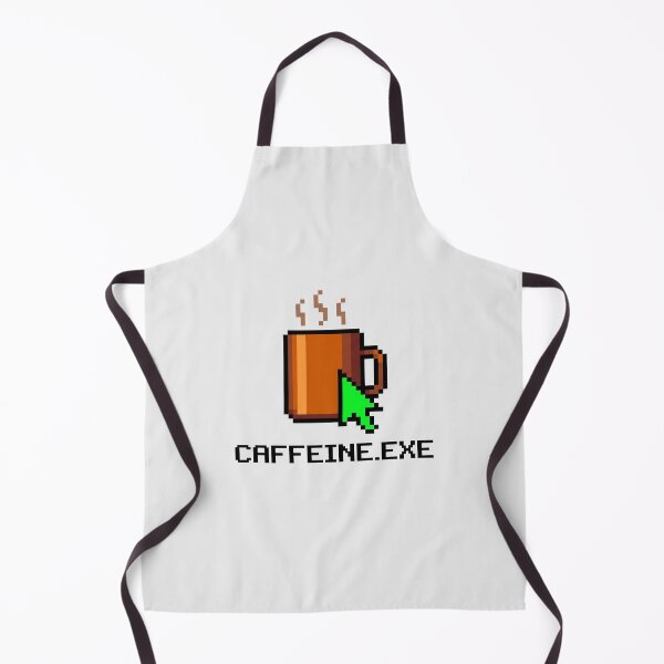 Item preview, Caffeine.exe Pixel Art Programmer Coffee Design designed and sold by pattman.