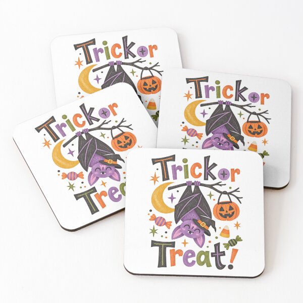 Item preview, Cute Trick or Treat Halloween Bat designed and sold by VioletNance.