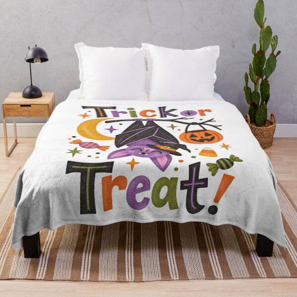 Item preview, Cute Trick or Treat Halloween Bat designed and sold by VioletNance.