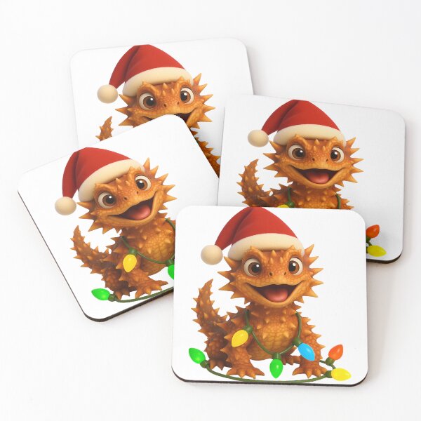 Item preview, Luces navideñas de lagarto diablo espinoso designed and sold by Sillytoe.