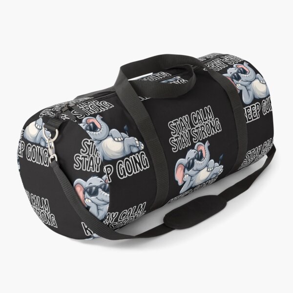 Item preview, Stay Calm, Stay Strong – Funny Elephant with Sunglasses designed and sold by NinaCreator.