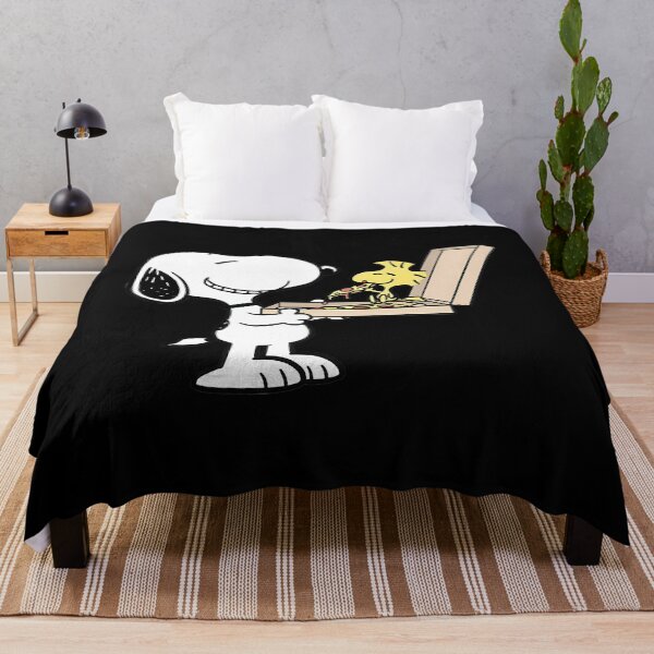 Item preview, Snoopy Serving Pizza To Woodstock designed and sold by JhinK1.