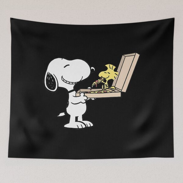 Item preview, Snoopy Serving Pizza To Woodstock designed and sold by JhinK1.
