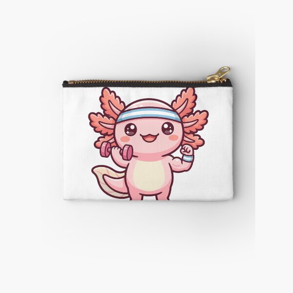 Item preview, Kawaii Axolotl Gym Workout designed and sold by DofinaSur.