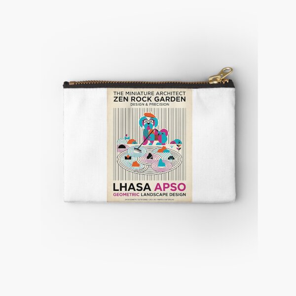 Item preview, Lhasa Apso Zen Landscape Architect designed and sold by PictoVibe.