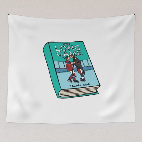 Item preview, The Long Game Rachel Reid Cartoon Book Sticker designed and sold by baranskini.