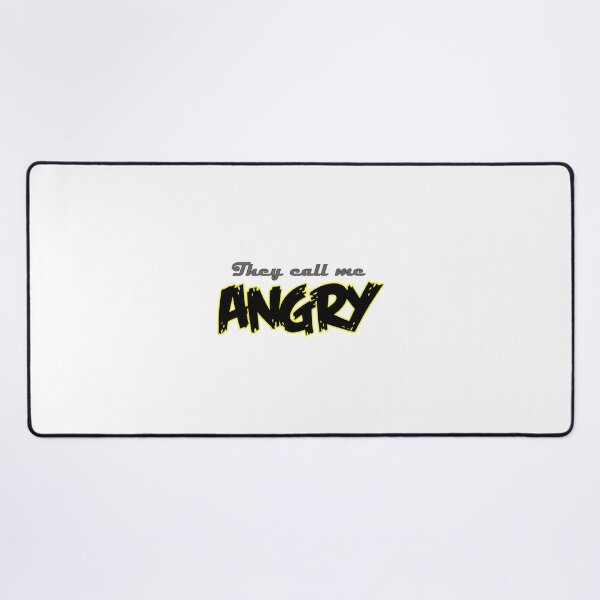 Item preview, They Call Me Angry - Bold and Edgy Graphic Design for Attitude Lovers designed and sold by IMRAN  AHMED.