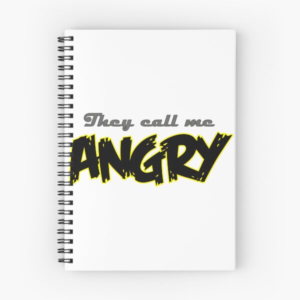 Item preview, They Call Me Angry - Bold and Edgy Graphic Design for Attitude Lovers designed and sold by IMRAN  AHMED.