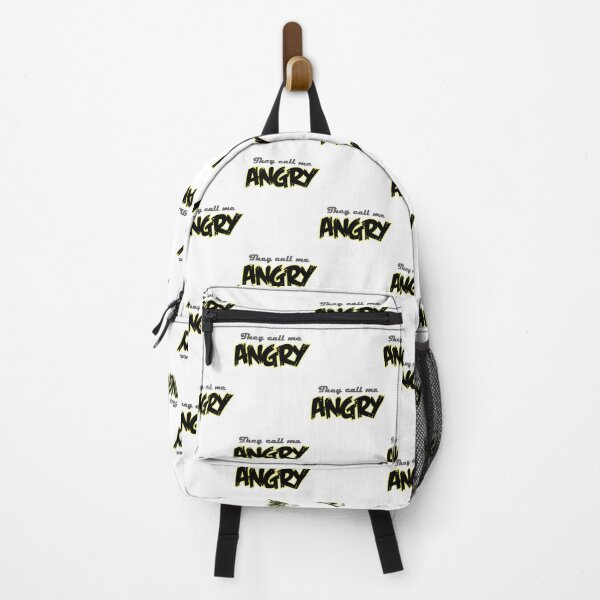 Item preview, They Call Me Angry - Bold and Edgy Graphic Design for Attitude Lovers designed and sold by IMRAN AHMED.