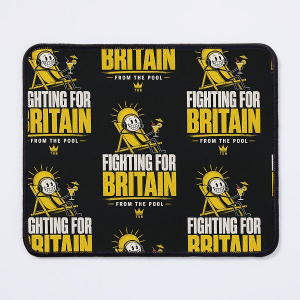 Item preview, Fighting For Britain From The Pool Tee | TDB Satire Merch designed and sold by TDB.
