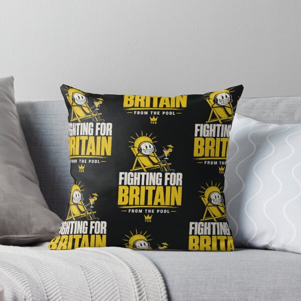 Item preview, Fighting For Britain From The Pool Tee | TDB Satire Merch designed and sold by TDB.