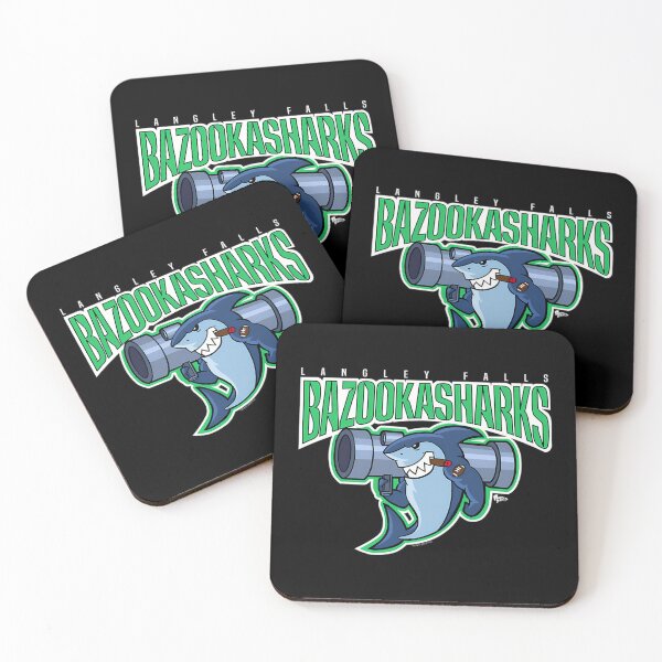 Item preview, Logotipo de American Dad Bazooka Sharks designed and sold by Mantinize.