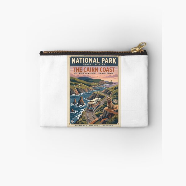 Item preview, Cairn Terrier Coastal Tram Guide designed and sold by PictoVibe.