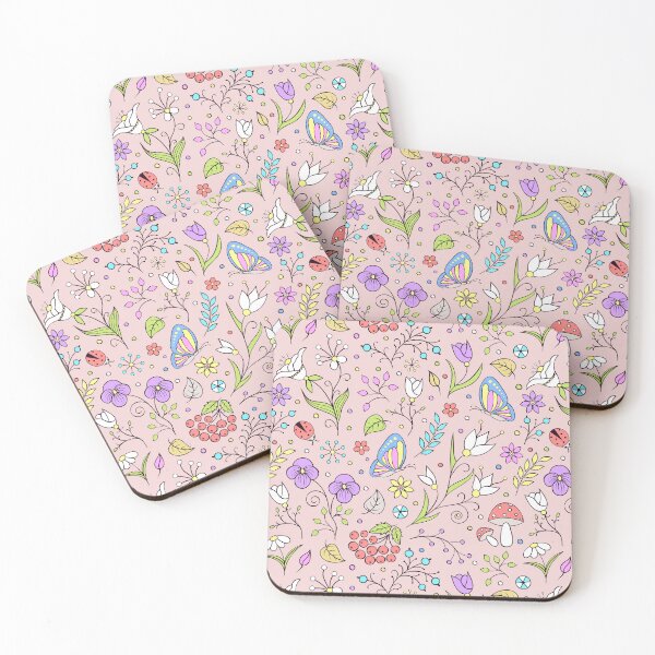 Item preview, Ross Creations - Colorful Butterflies and Flowers Style Pattern Design HIGH-QUALITY  designed and sold by ShawnMorrisDesigns.