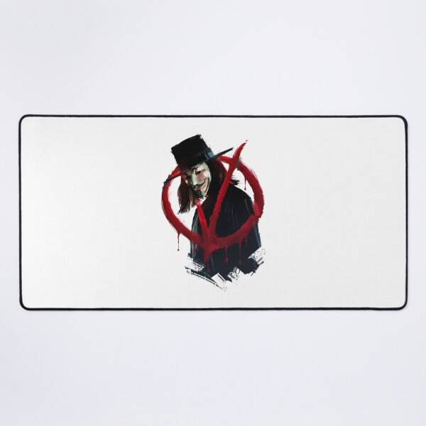 Item preview, V for Vendetta Mask and Symbol Artistic Graphic Design designed and sold by JustelioShop.