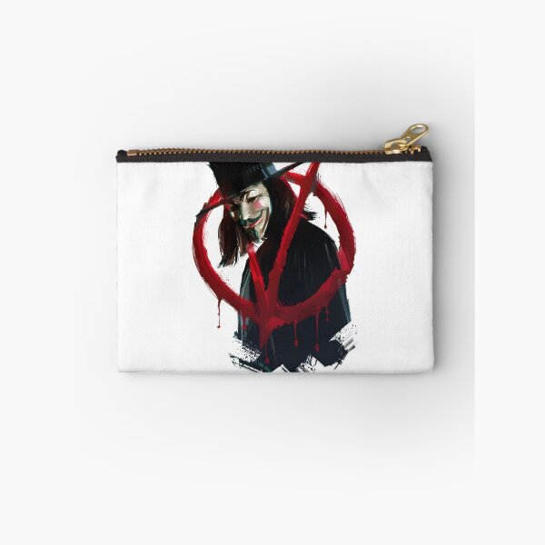 Item preview, V for Vendetta Mask and Symbol Artistic Graphic Design designed and sold by JustelioShop.