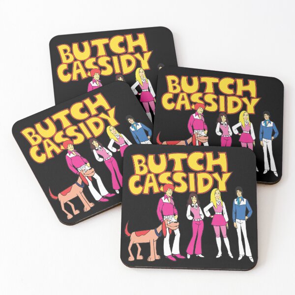 Item preview, Retro Butch Cassidy Animated Characters with Dog designed and sold by Deliachmidt.