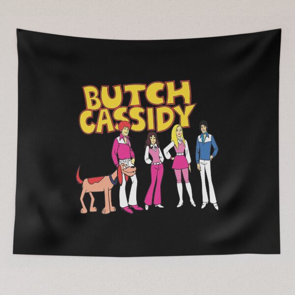 Item preview, Retro Butch Cassidy Animated Characters with Dog designed and sold by Deliachmidt.
