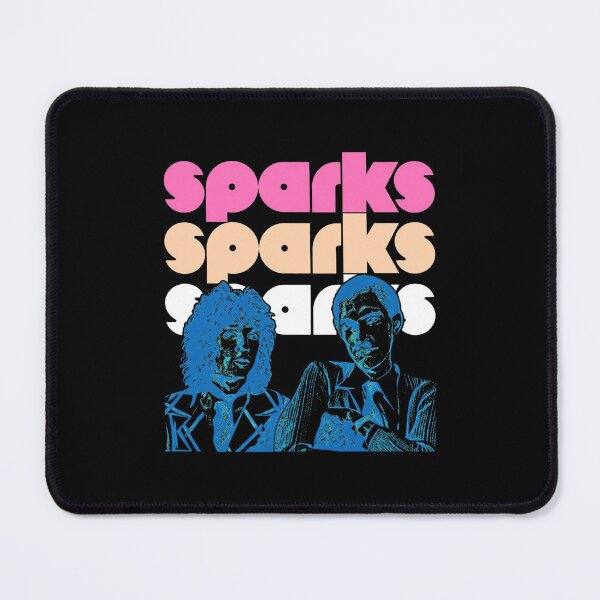 Aperçu de l'œuvre Sparks Band Art rétro vintage créée et vendue par Deliachmidt.