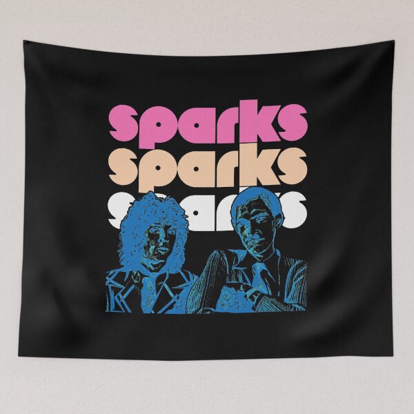 Item preview, Sparks Band Retro Vintage  Art designed and sold by Deliachmidt.